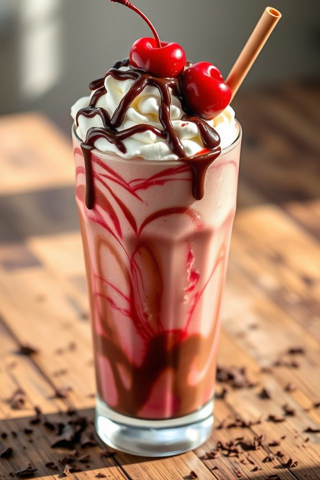 cherry chocolate indulgence treat
