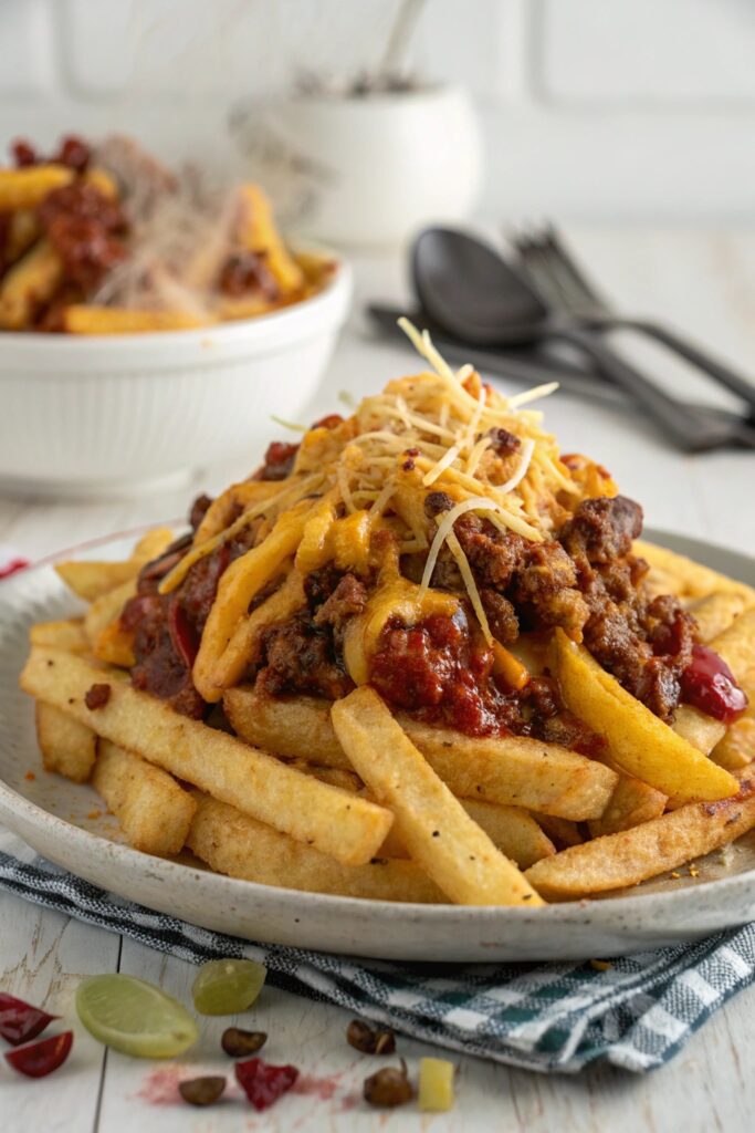 chilli cheese fries delight