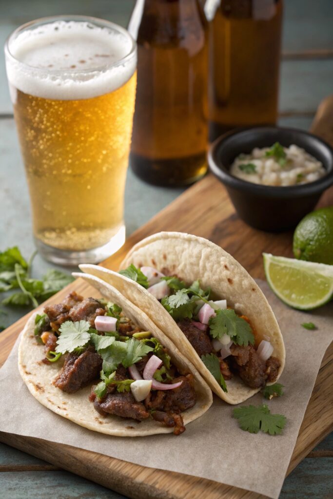 smoky tacos hoppy ipa