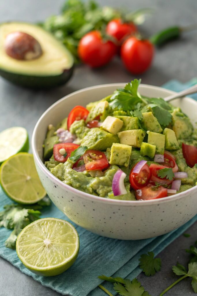 smoky zesty avocado dip