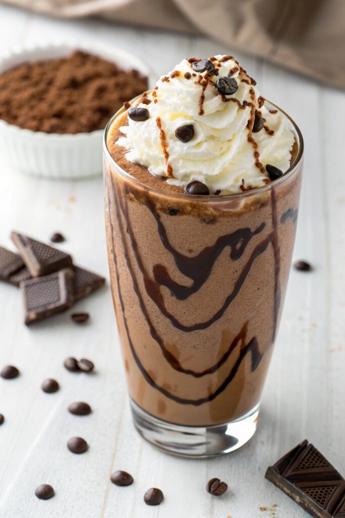 choco coffee protein shake recipe