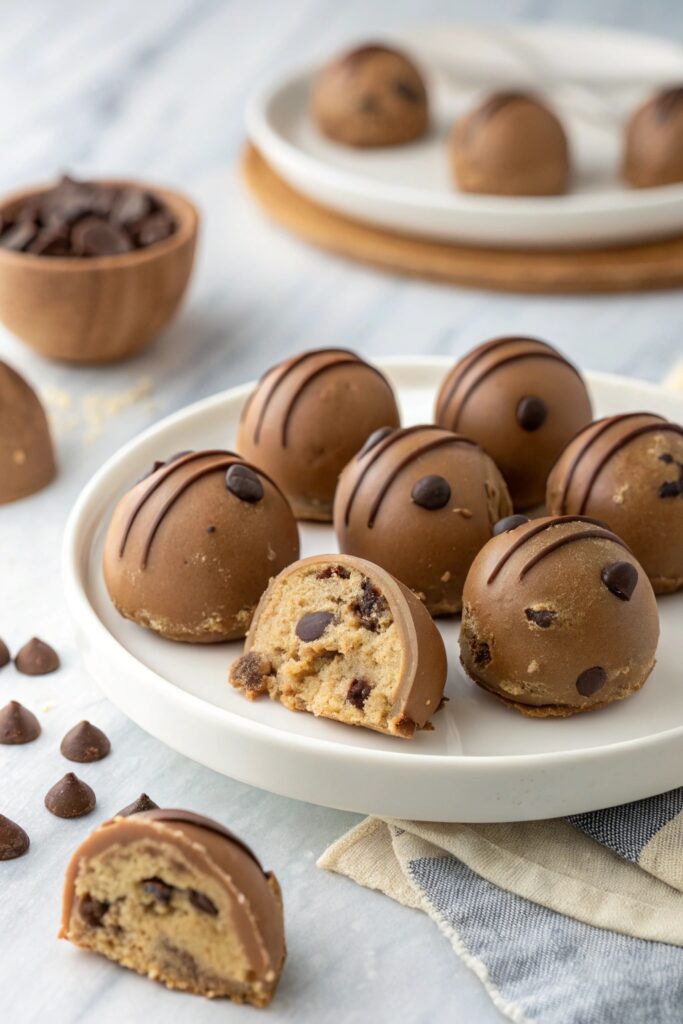 edible cookie dough truffles