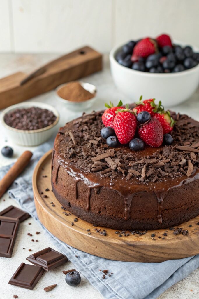 moist chocolate zucchini cake