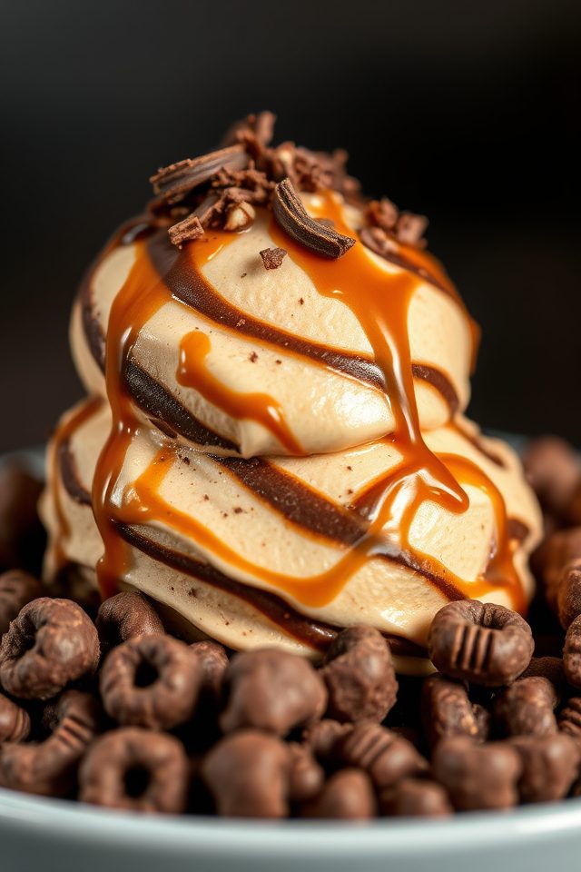 chocolate cereal ice cream treats