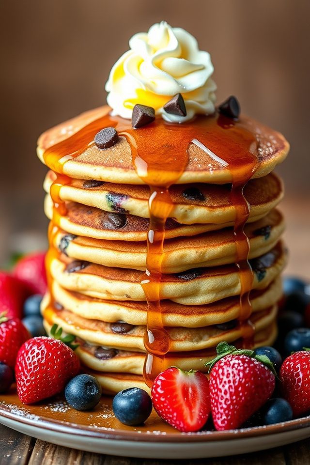 chocolate chip pancake recipe