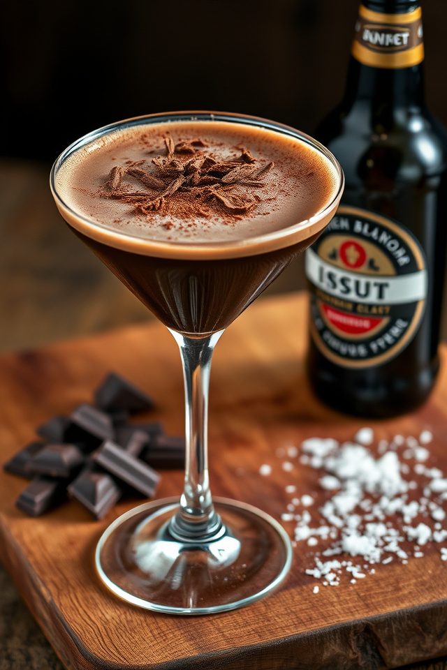 chocolaty stout dessert cocktail