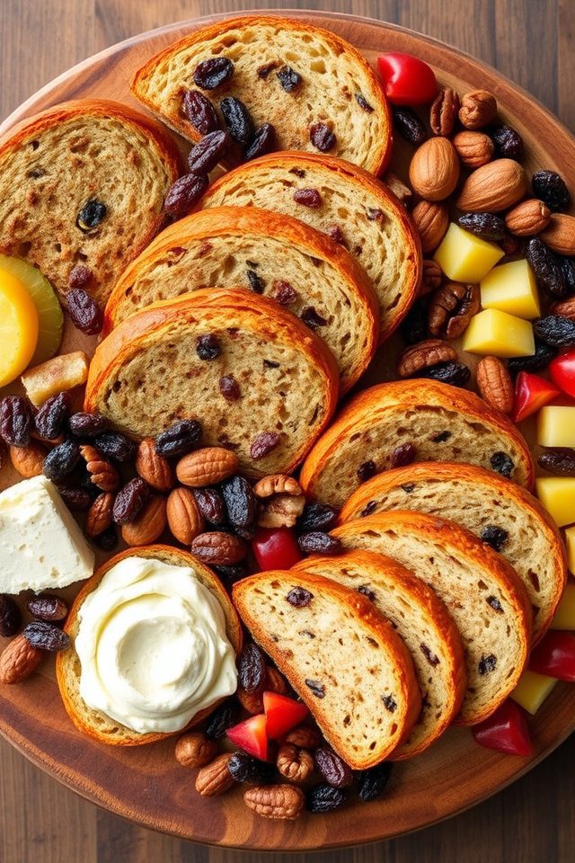 cinnamon raisin bread board