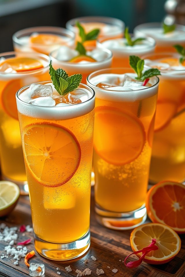 citrus infused beer punch recipe