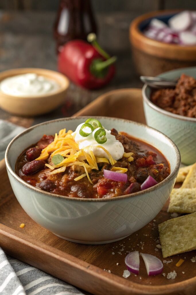 hearty beef chili recipe