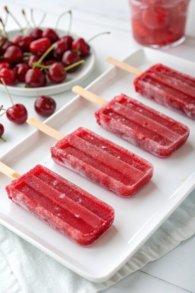 refreshing cherry summer treats