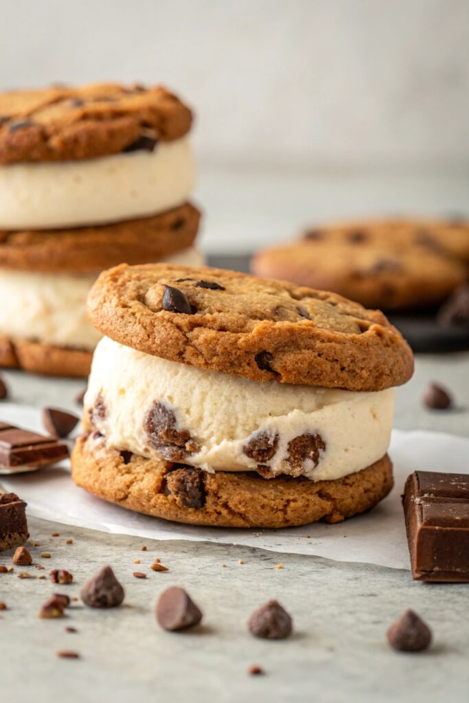 warm cookies cold ice cream