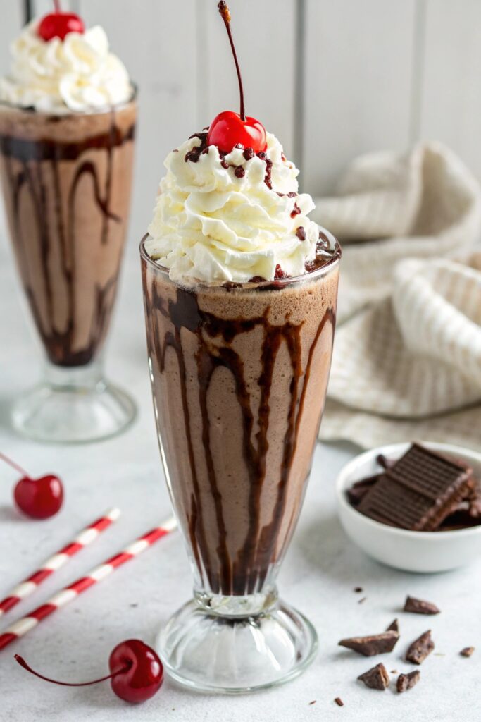 classic chocolate milkshake recipe