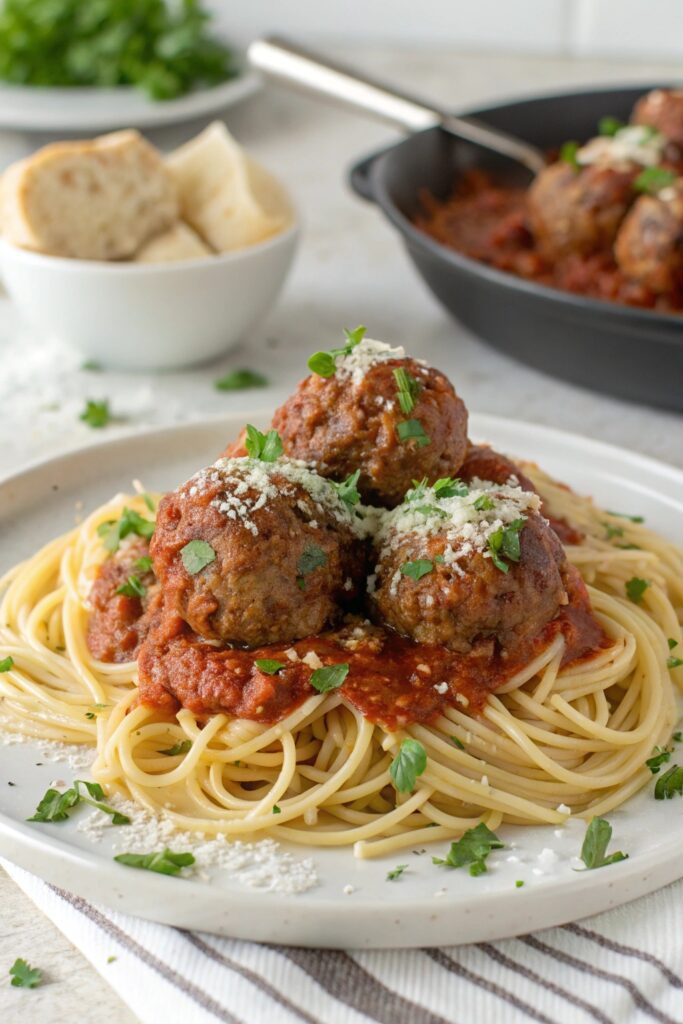 comforting italian family meal