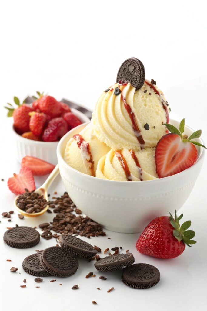 rich creamy vanilla custard