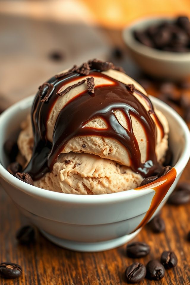 coffee ice cream indulgence