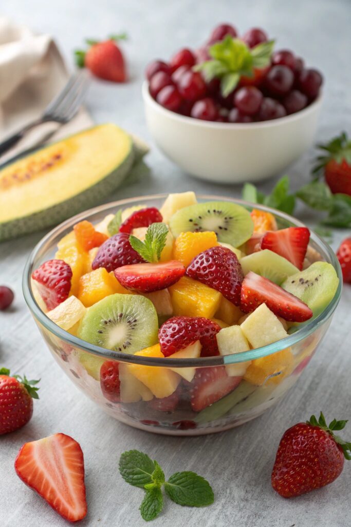colorful grandparents day salad