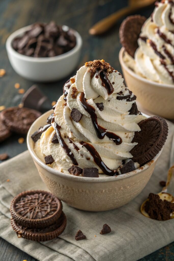 frozen custard cookie delight