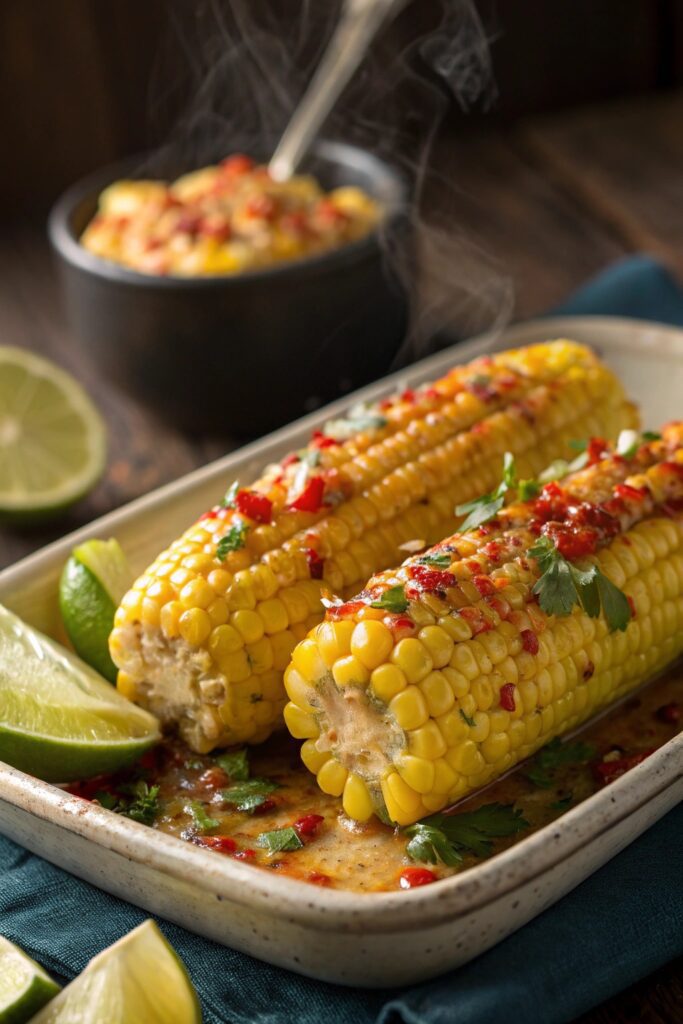 chili lime butter corn
