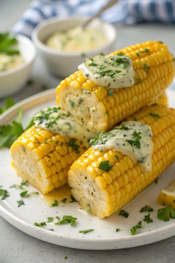 Corn on the Cob With Herb Butter