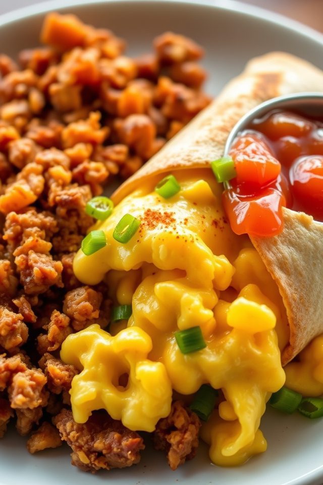 corned beef hash burritos