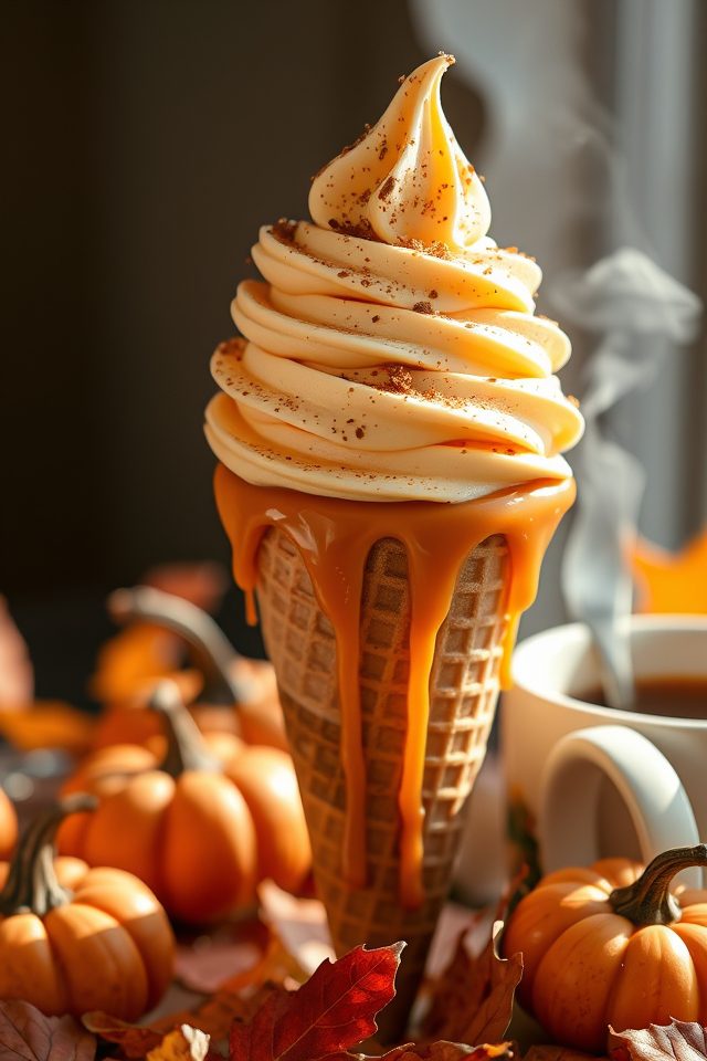cozy pumpkin spice delight