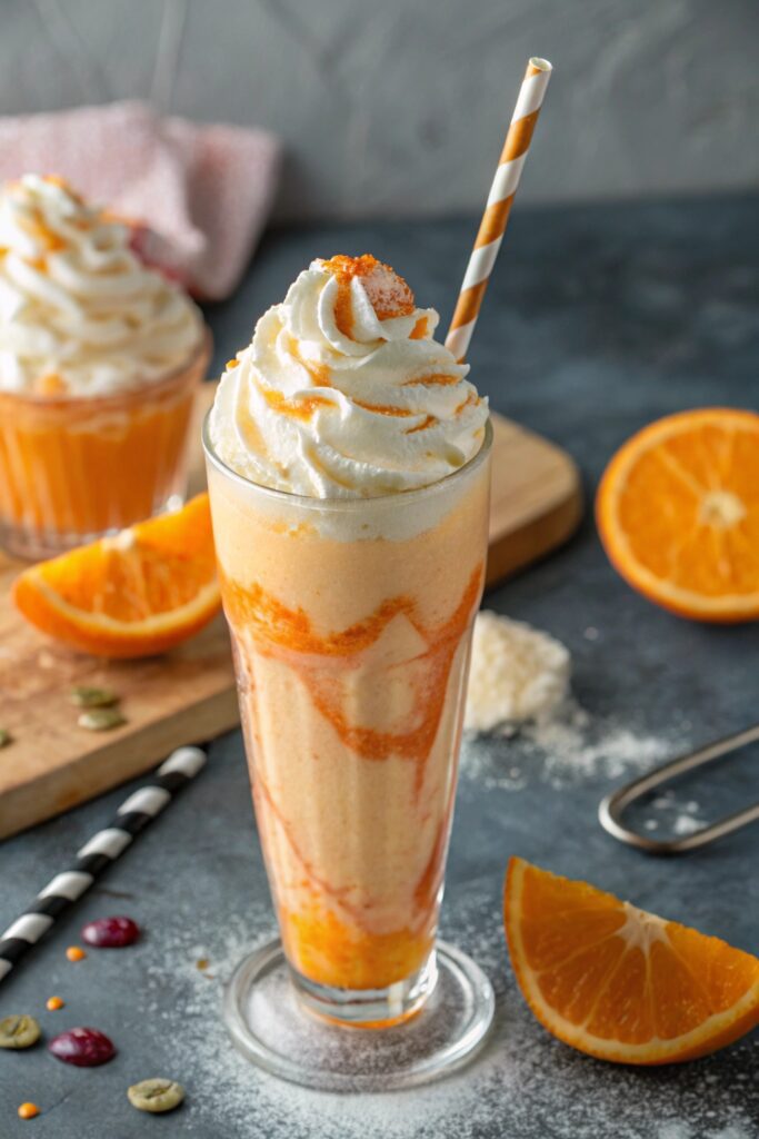 creamy orange soda indulgence