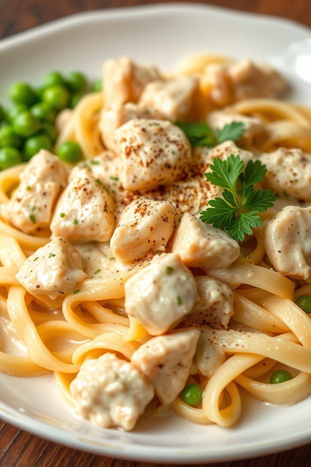 creamy chicken alfredo delight