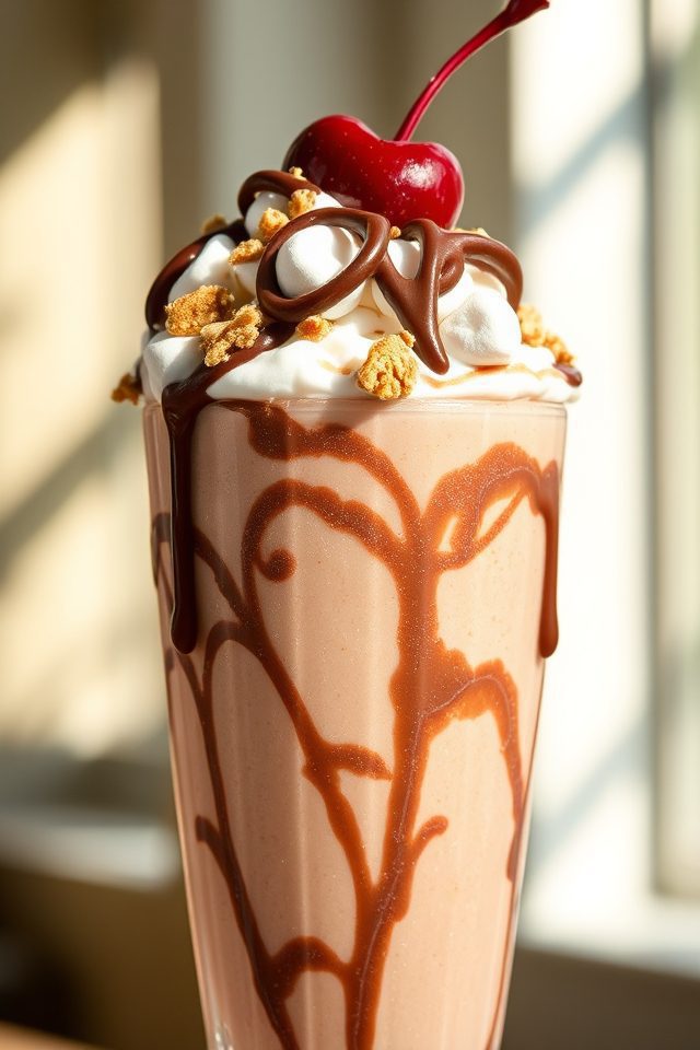 creamy chocolate walnut indulgence