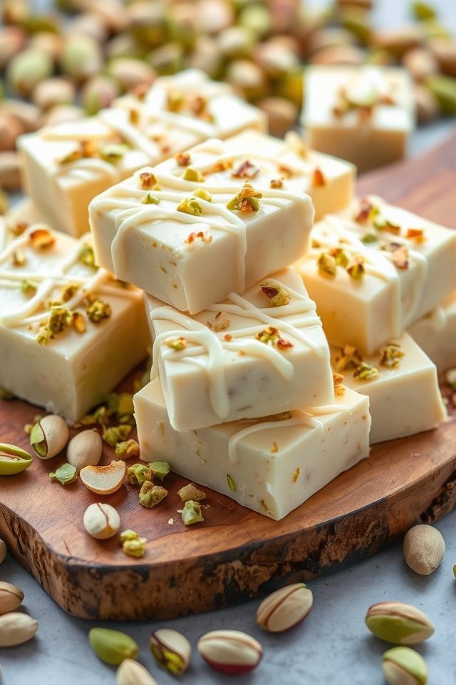 creamy white chocolate fudge