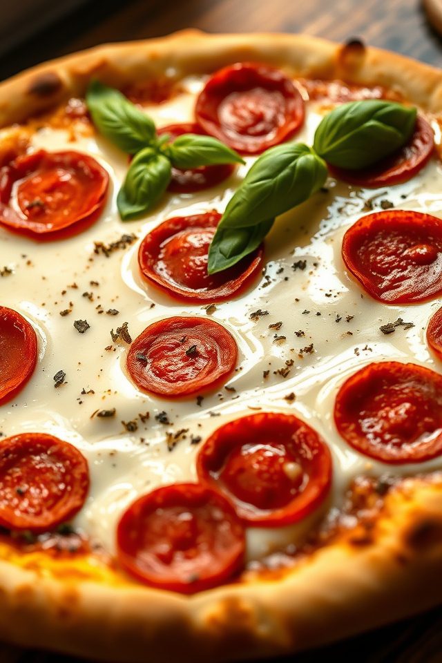creamy white sauce pizza