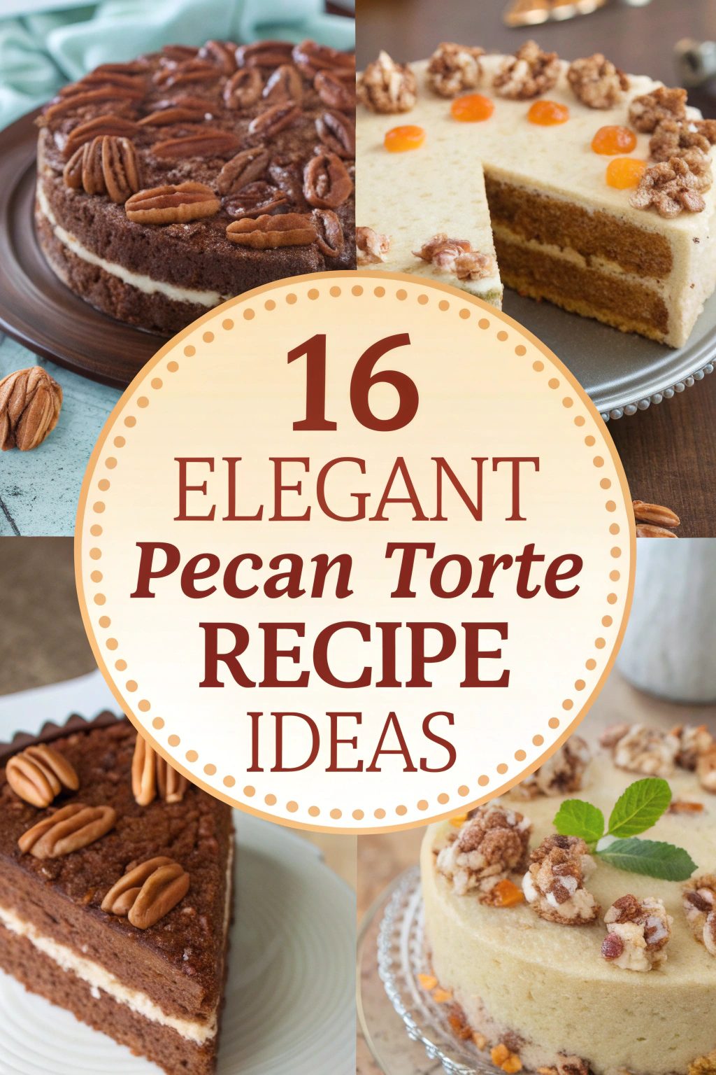 Elegant Pecan Torte Recipe Ideas