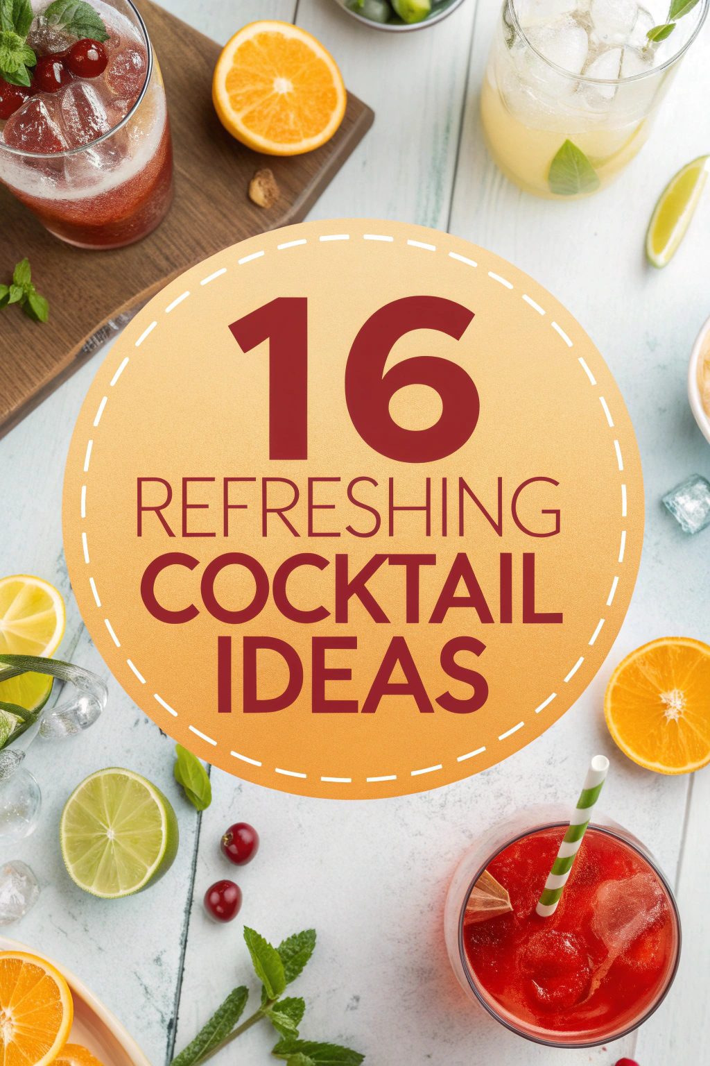 16 Refreshing Cocktail Ideas