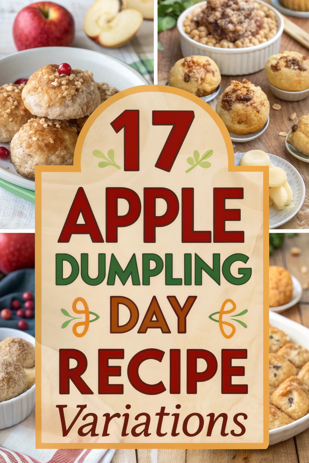 17 Apple Dumpling Day Recipe Variations