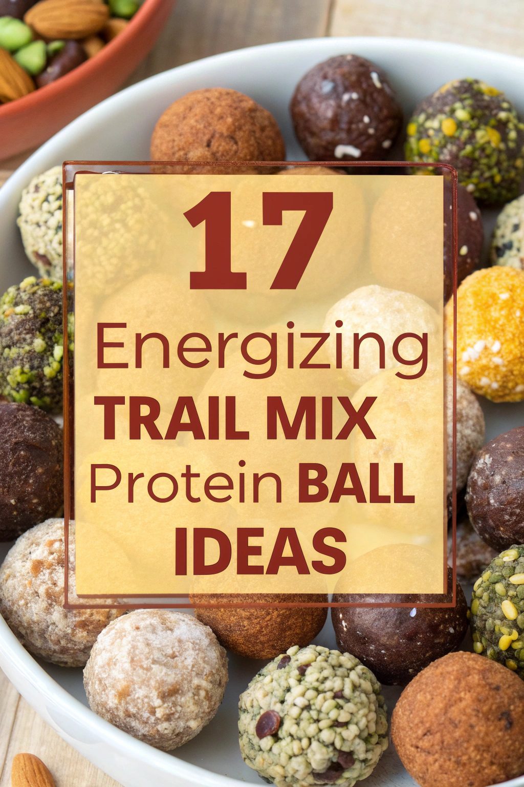 Energizing Trail Mix Protein Ball Ideas