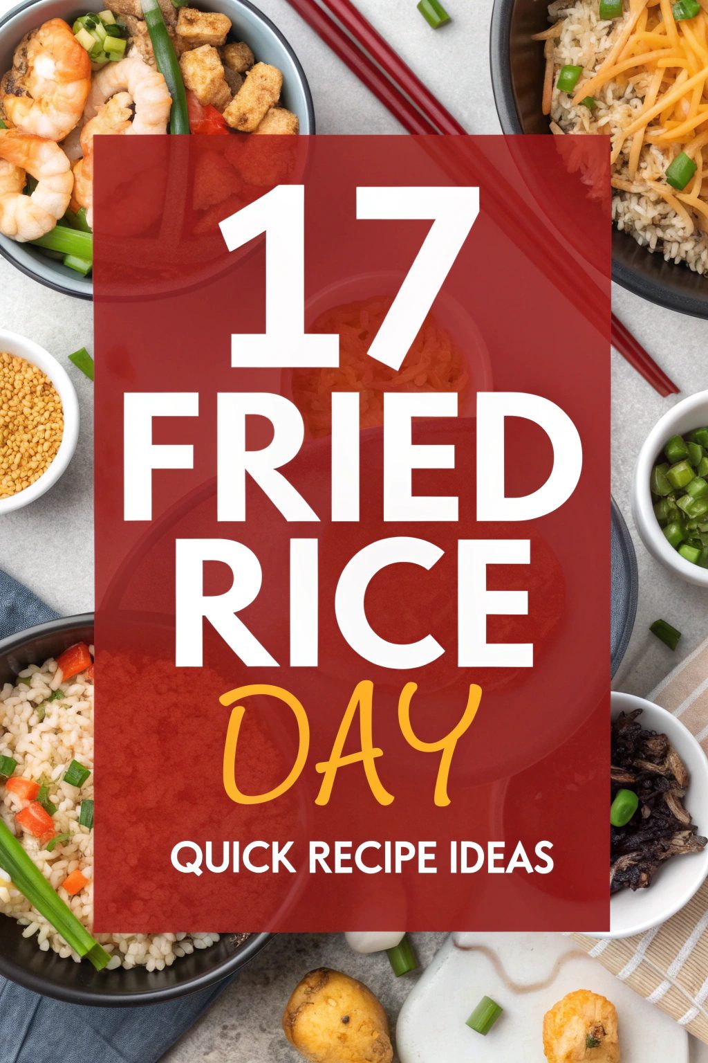 17 Fried Rice Day Quick Recipe Ideas