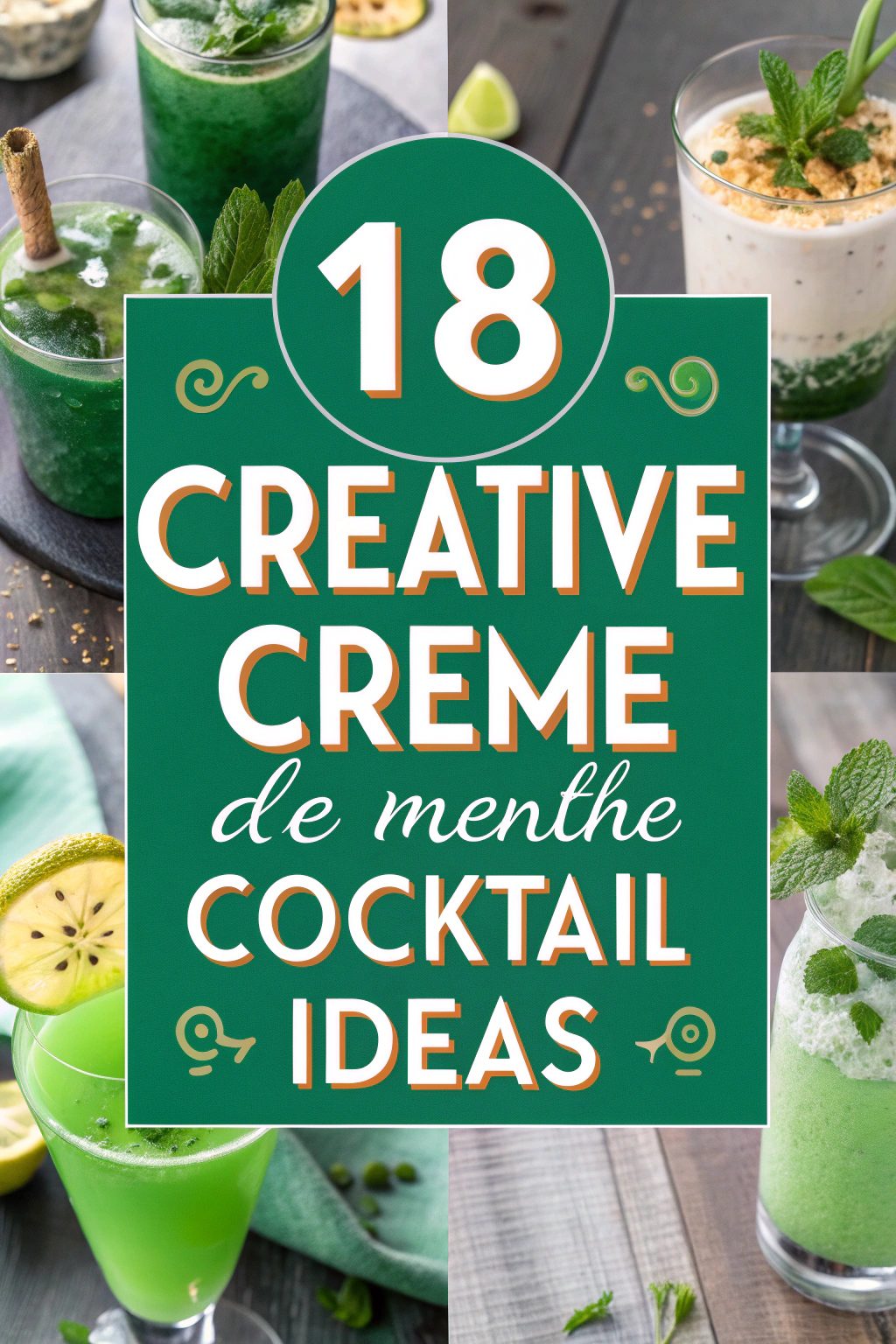 18 Creative Crème De Menthe Cocktail Ideas