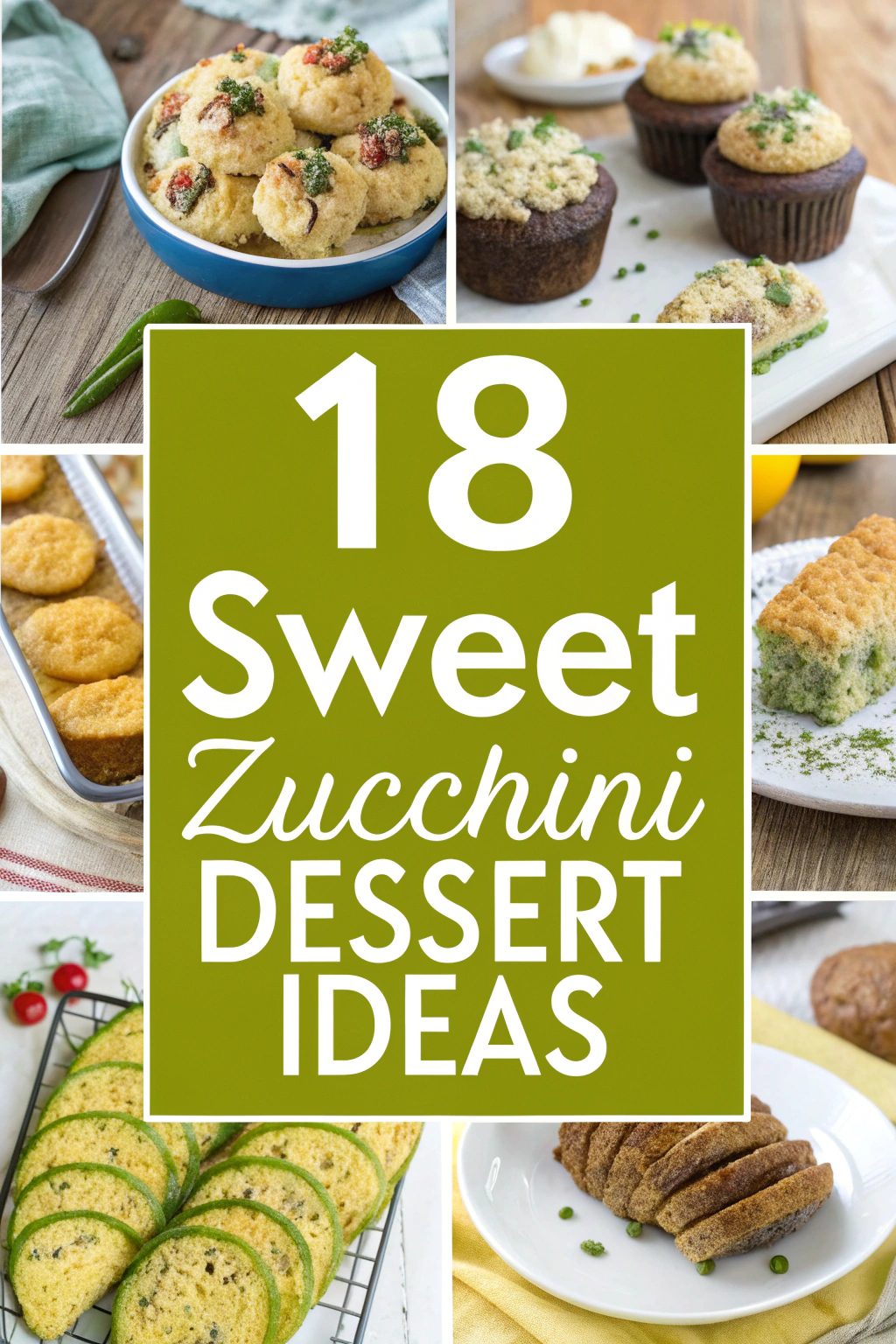Sweet Zucchini Dessert Ideas to Share on National Zucchini Day