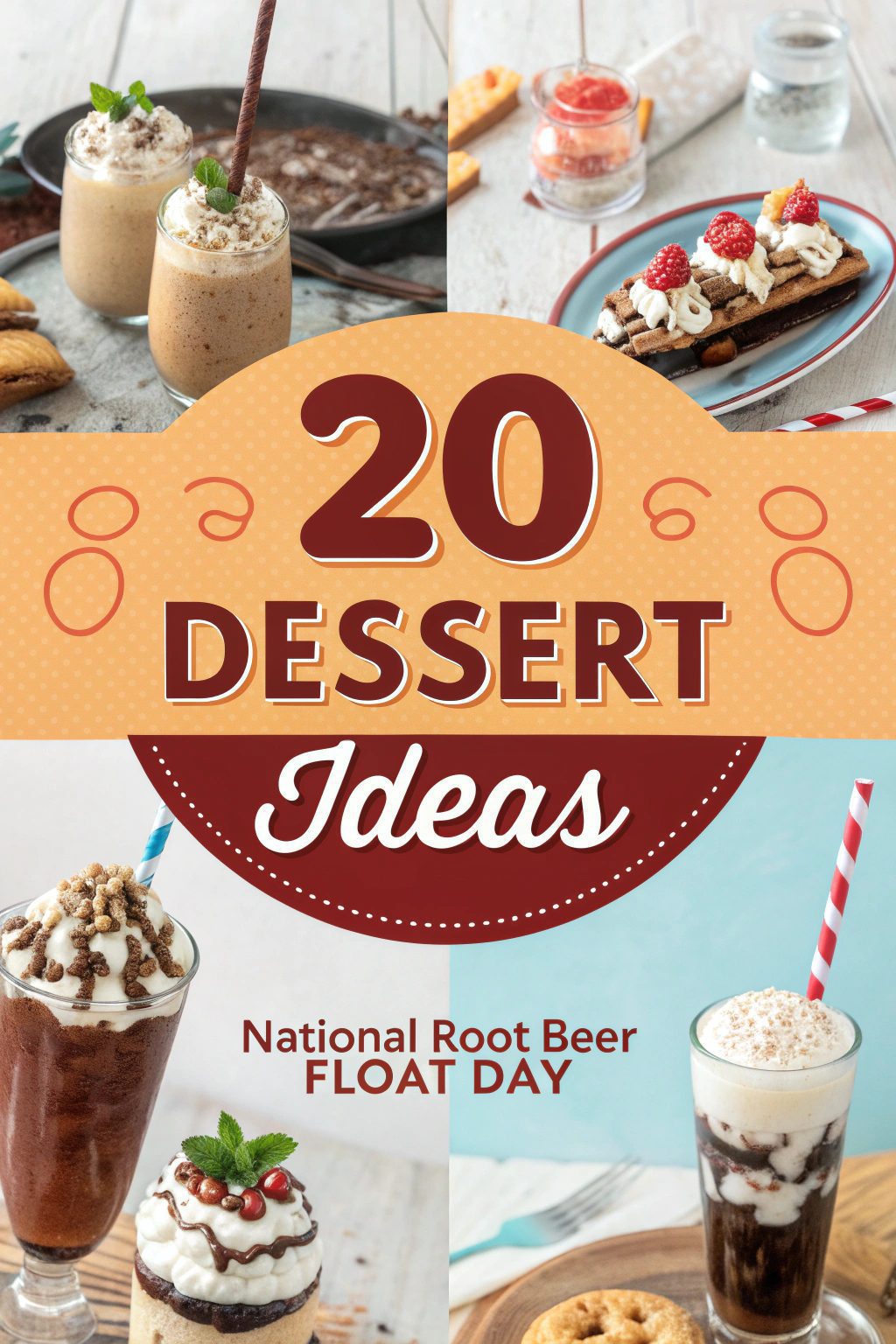 Dessert Ideas for National Root Beer Float Day
