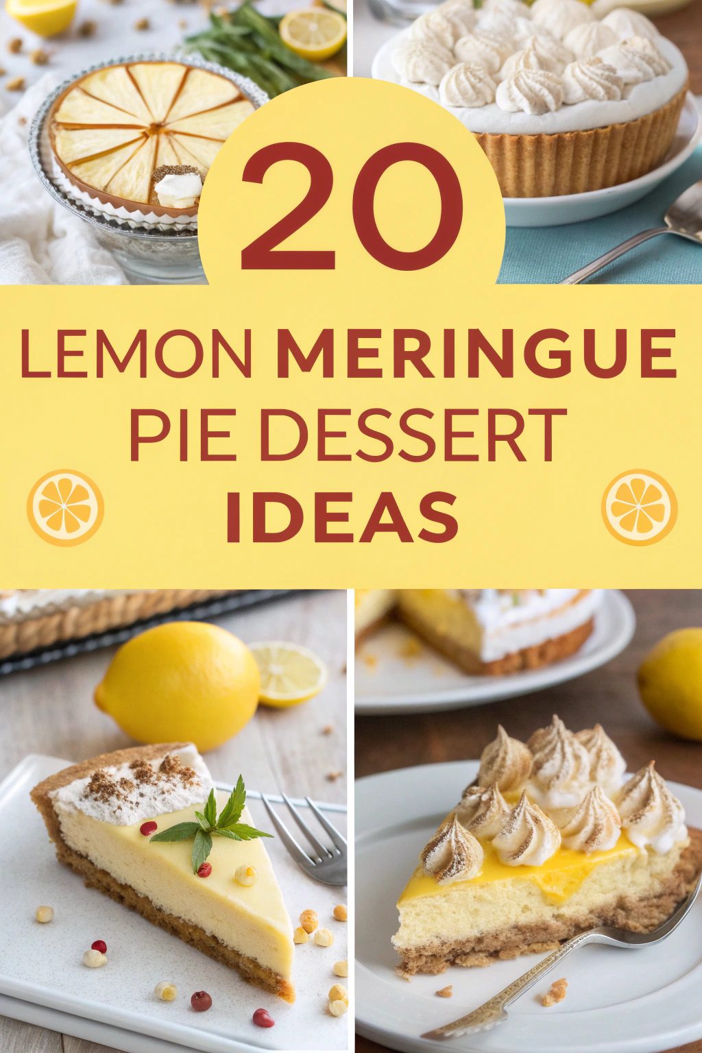 Lemon Meringue Pie Dessert Ideas for National Lemon Meringue Pie Day