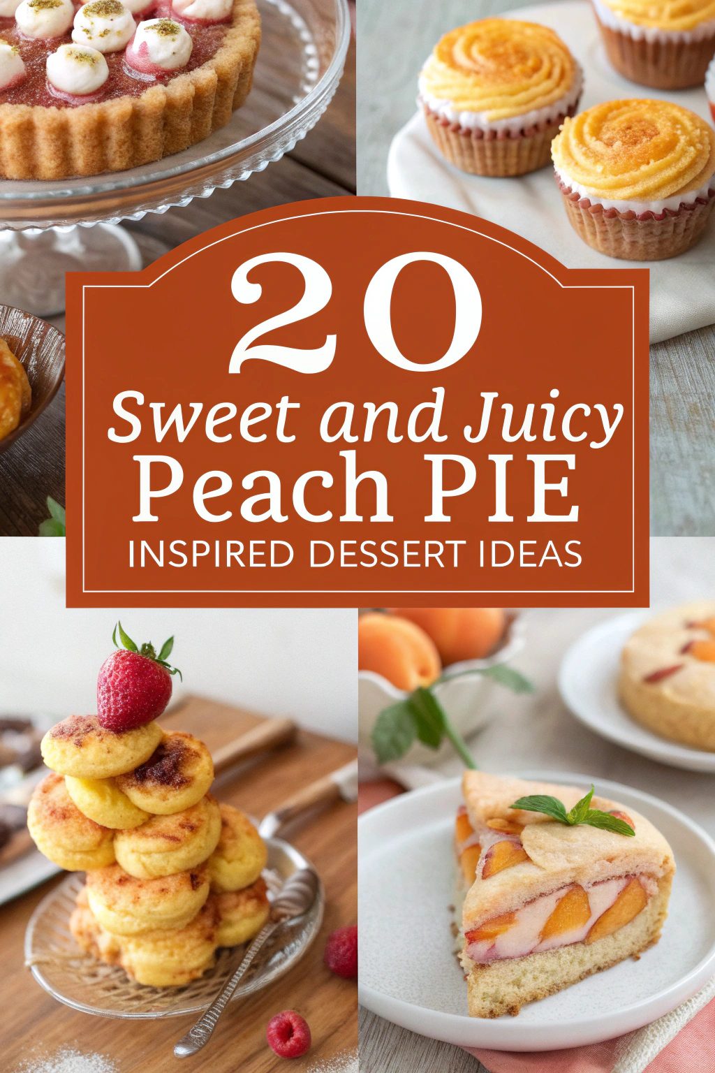 Sweet and Juicy Peach Pie Inspired Dessert Ideas