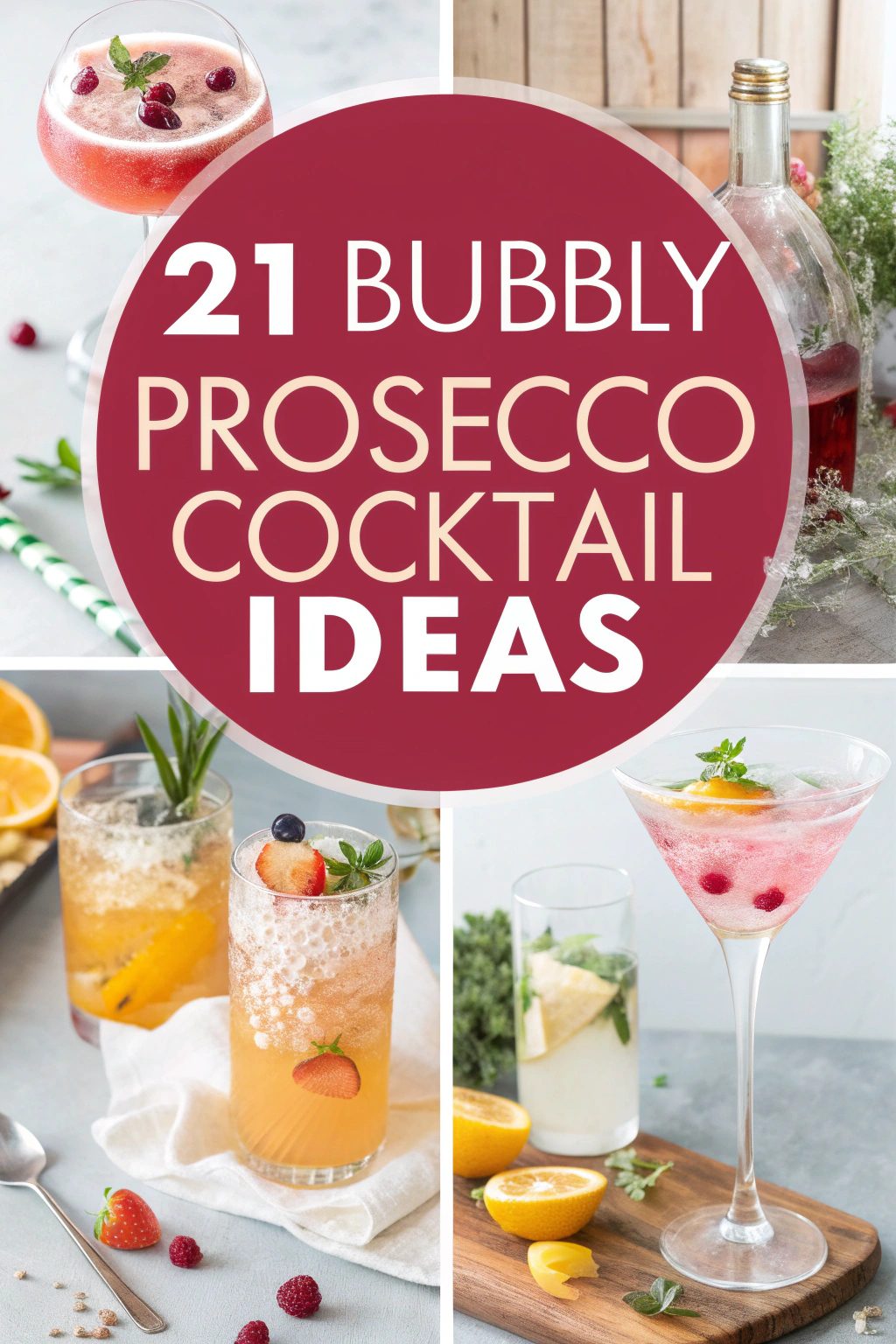 Bubbly Prosecco Cocktail Ideas for Your National Prosecco Day Celebration