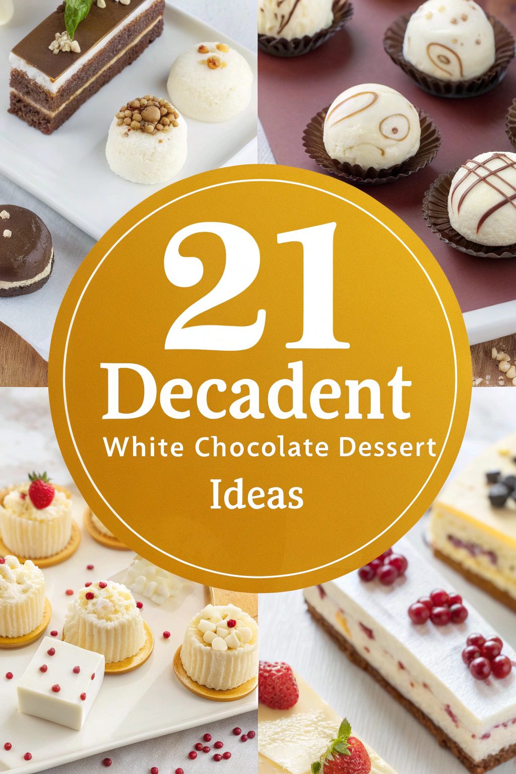 21 Decadent White Chocolate Dessert Ideas