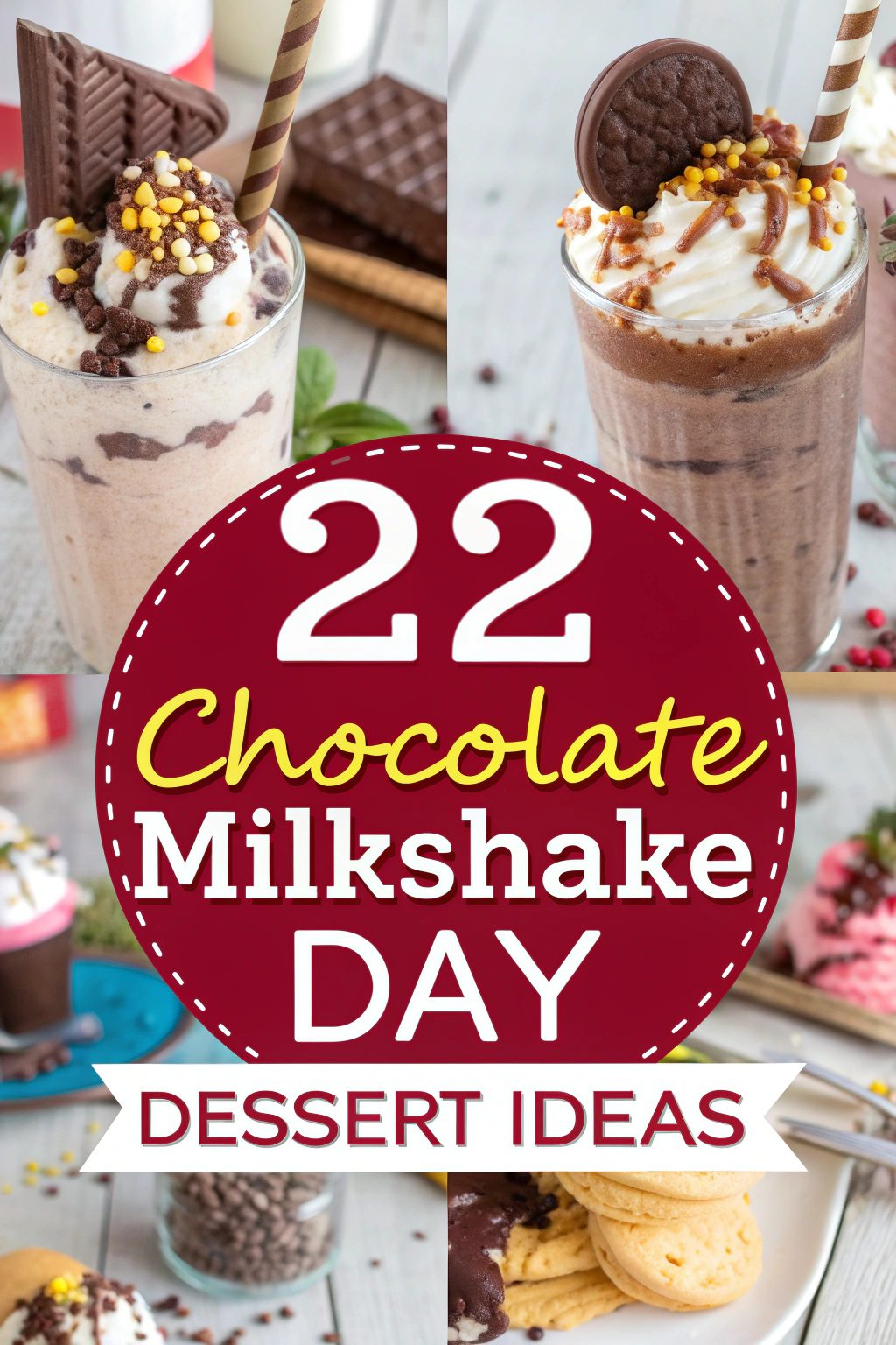 22 Chocolate Milkshake Day Dessert Ideas