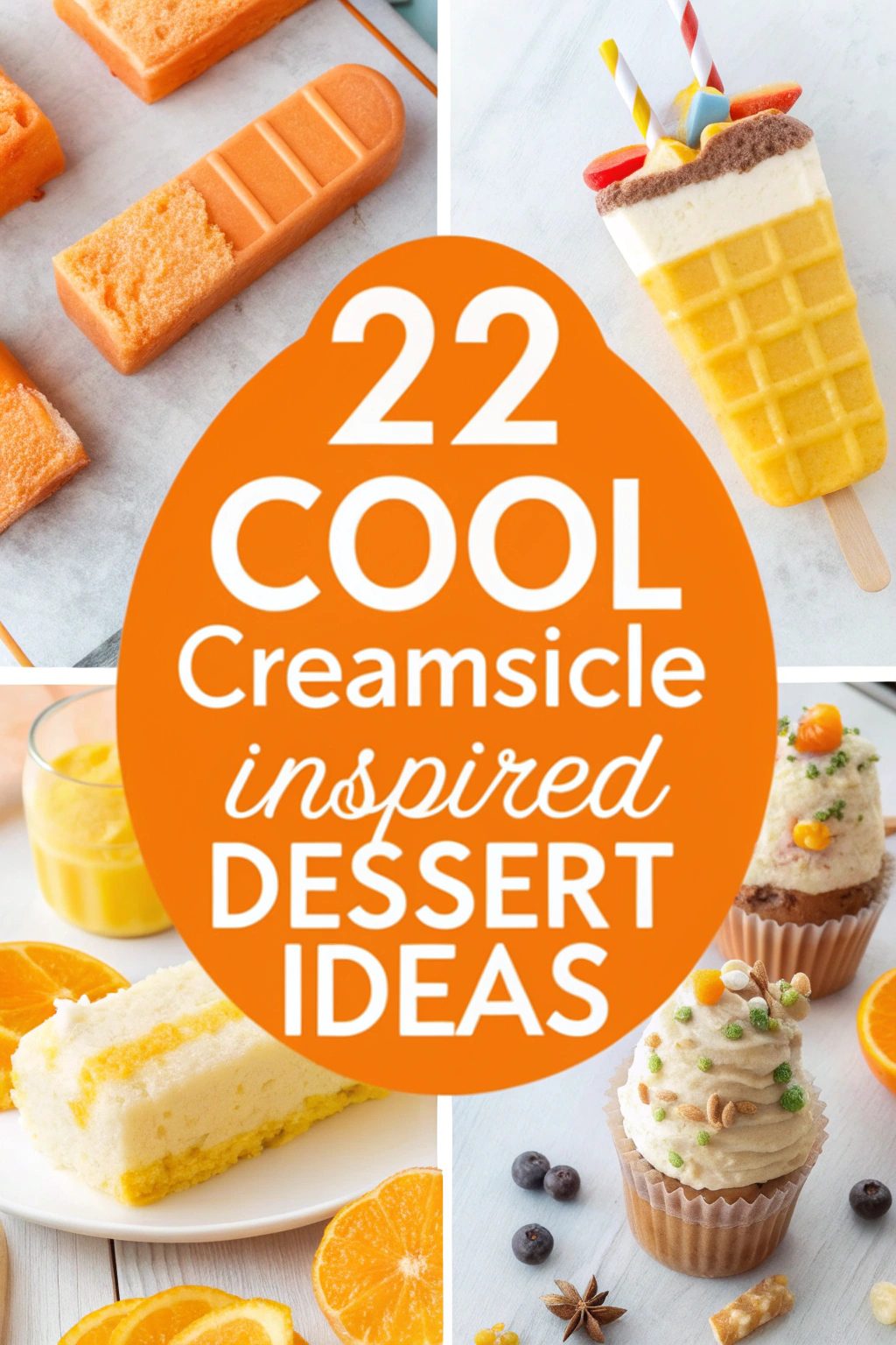 Cool Creamsicle Inspired Dessert Ideas for National Creamsicle Day