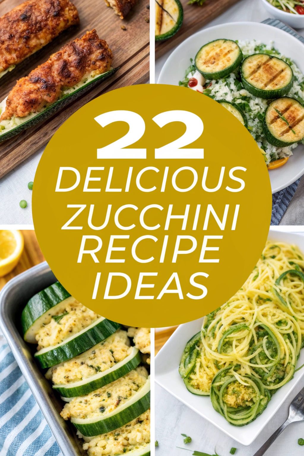 Delicious Zucchini Recipe Ideas for National Zucchini Day