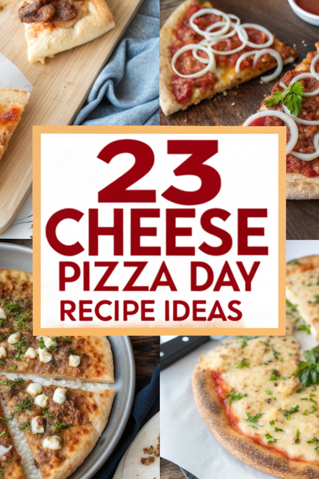 23 Cheese Pizza Day Recipe Ideas