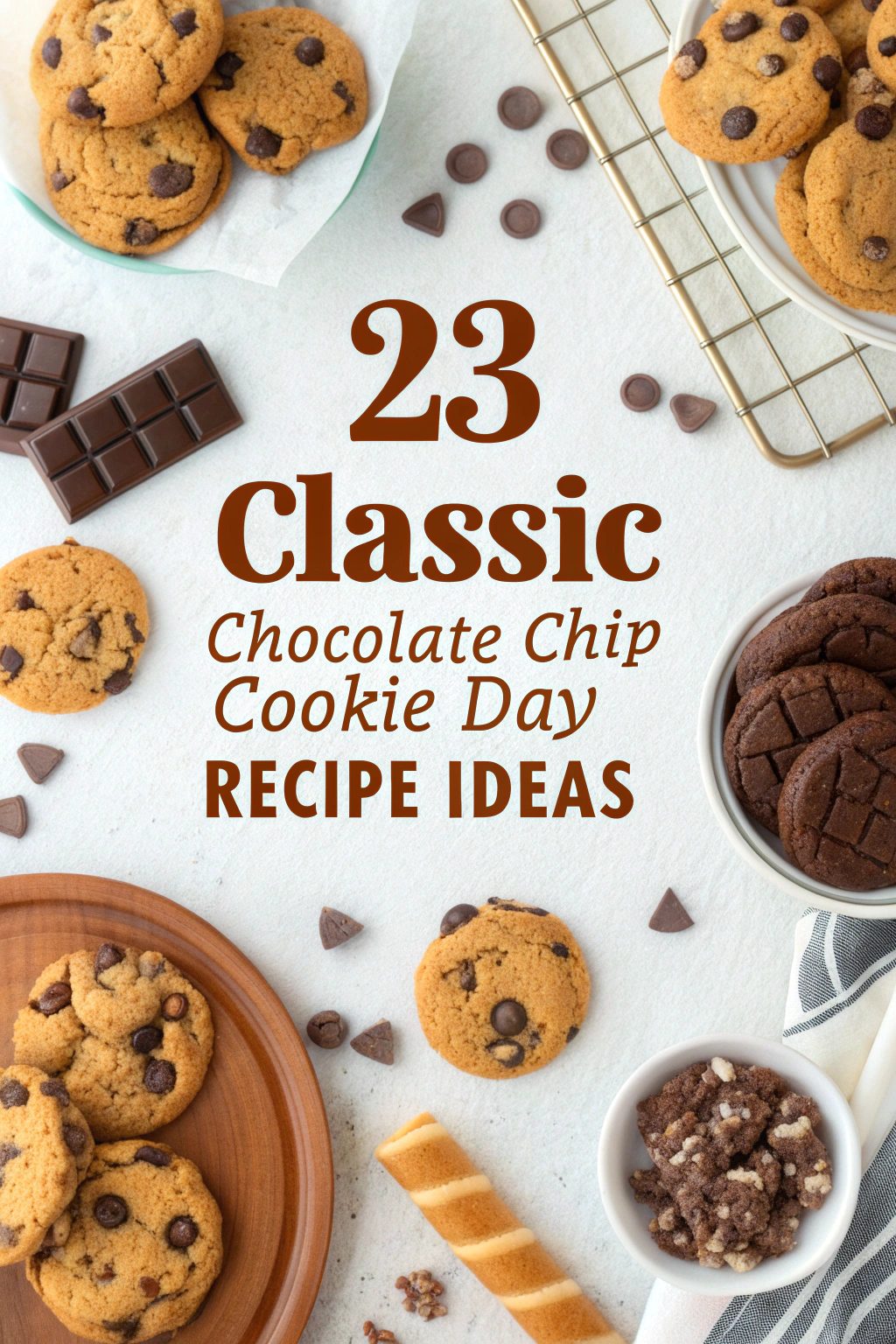 Classic Chocolate Chip Cookie Day Recipe Ideas
