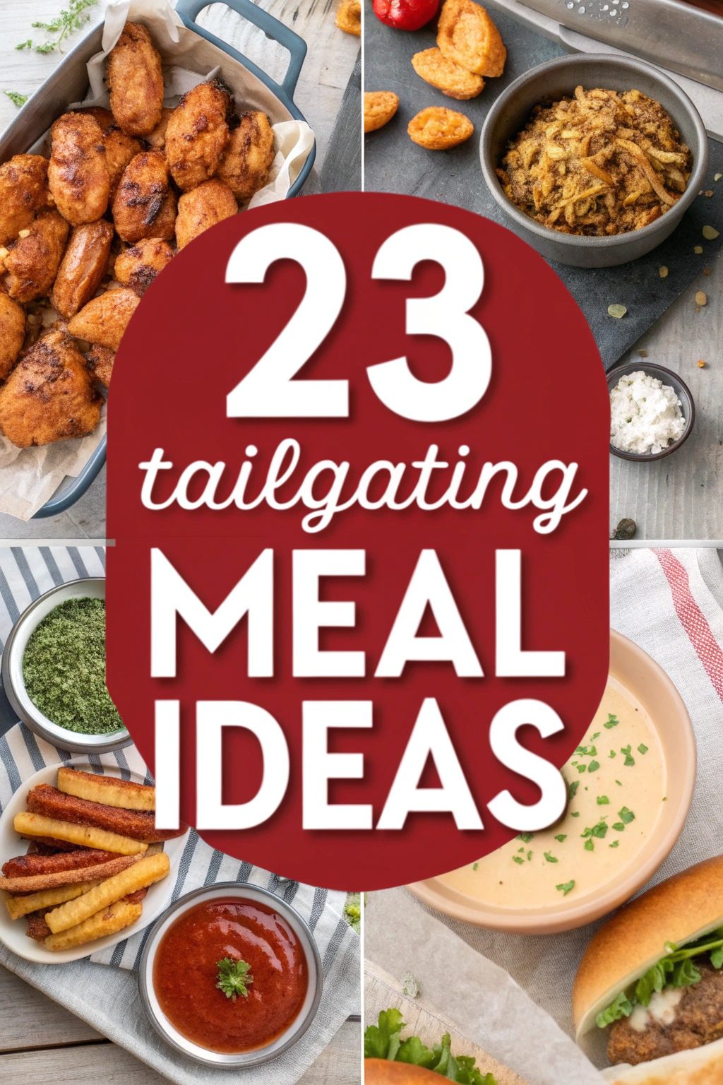 23 Tailgating Meal Ideas