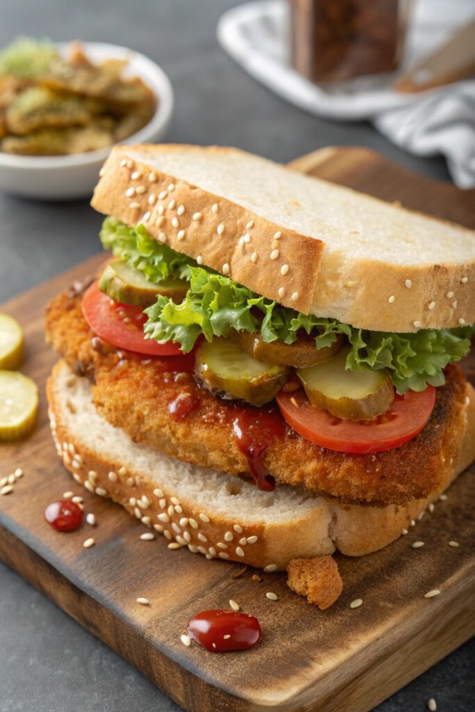 crispy cuban pork sandwich