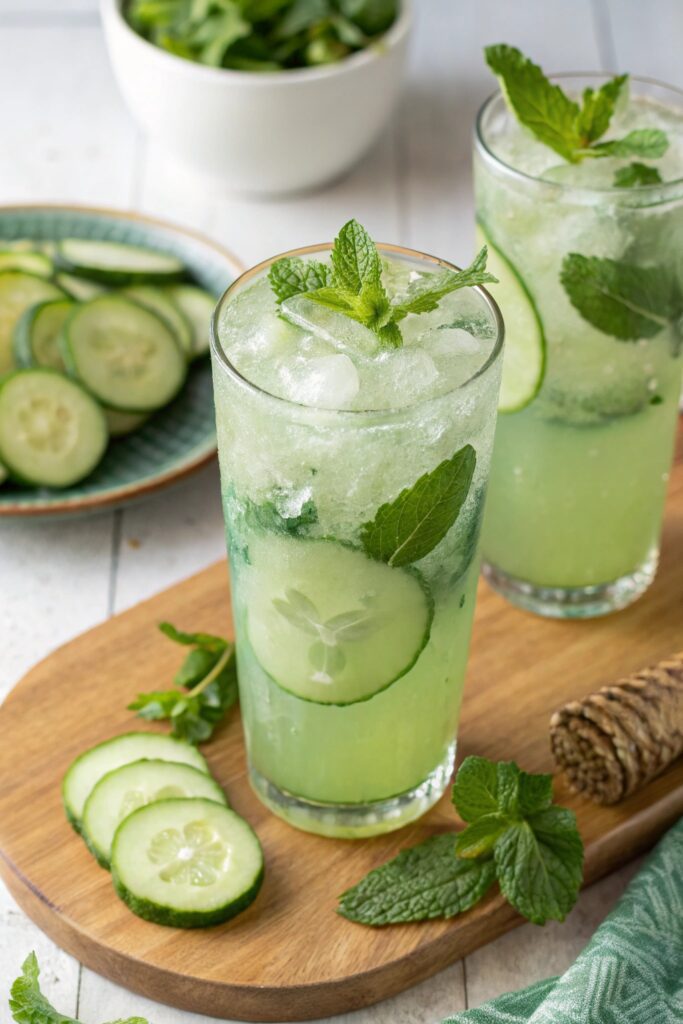 Cucumber Lime Spritzer